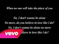 Alone No More ♪ Philip George, Anton Powers ♪ Lyrics