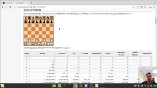 Bitboard CHESS ENGINE in C writing PERFT TEST function
