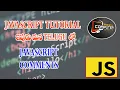 JavaScript Comments tutorial in Telugu