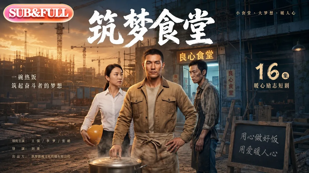 【全集FULL】《筑梦食堂》| AI短剧 | ENG SUB #薄荷听书 #cdrama #latest #热门短剧 #都市 #重生 #逆袭 #现代 #甜宠 poster