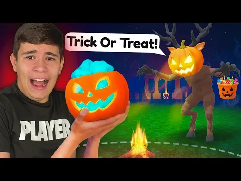 Video Thumbnail: ПРЕКАРВАМ 99 НОЩИ В ГОРАТА НА ХЕЛОУИН! | РОБЛОКС