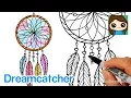 How to Draw a Dream Catcher Easy