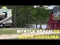 Myrtle Beach to Camp Lake Jaesper RV Trip Planning RV Trip Wizard