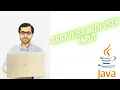 User Input in ArrayList in Java