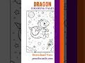 30 Dragon Coloring Pages Free Printable PDFs