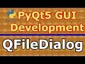 PyQt5 QFileDialog Browsing An Image
