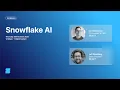 Snowflake AI Webinar