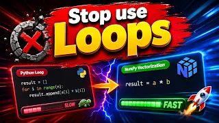 Stop Writing Slow Python Loops Master NumPy Vectorization for Blazing Fast Code
