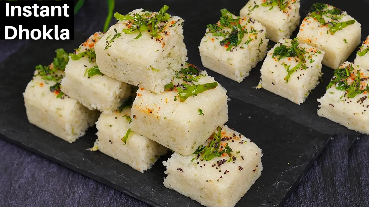          Instant Dhokla   White dhokla   Sooji Dhokla   Kabitaskitchen