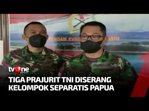 Brutal! Tiga Prajurit TNI Tewas Diserang Kelompok Separatis Papua Saat Berjaga