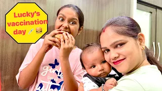 Lucky’s vaccination day 💉 #familyvlog #avanishkumarverma 