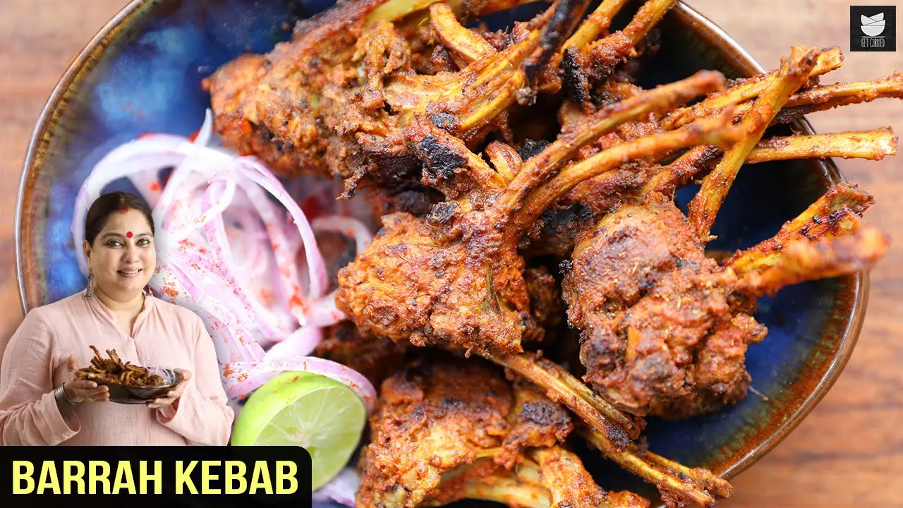 Barrah Kebab   Mutton Burra Recipe   Mutton Tawa Kebabs   Iftar Recipe   Mutton Recipe By Smita Deo