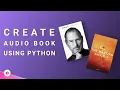 Create book from any PDF using Python Python Project