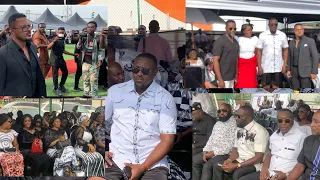 nadia buari van vicker adjetey anang u0026 despite pull up to support john dumelo at father s funeral