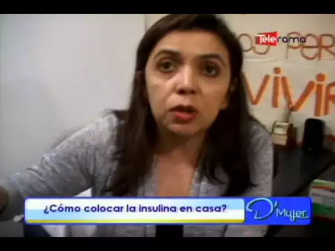 ¿Cómo colocar la insulina en casa?