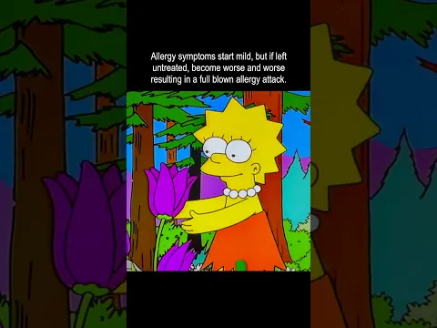 When Lisa Simpson Had Severe Allergies – Medical Breakdown