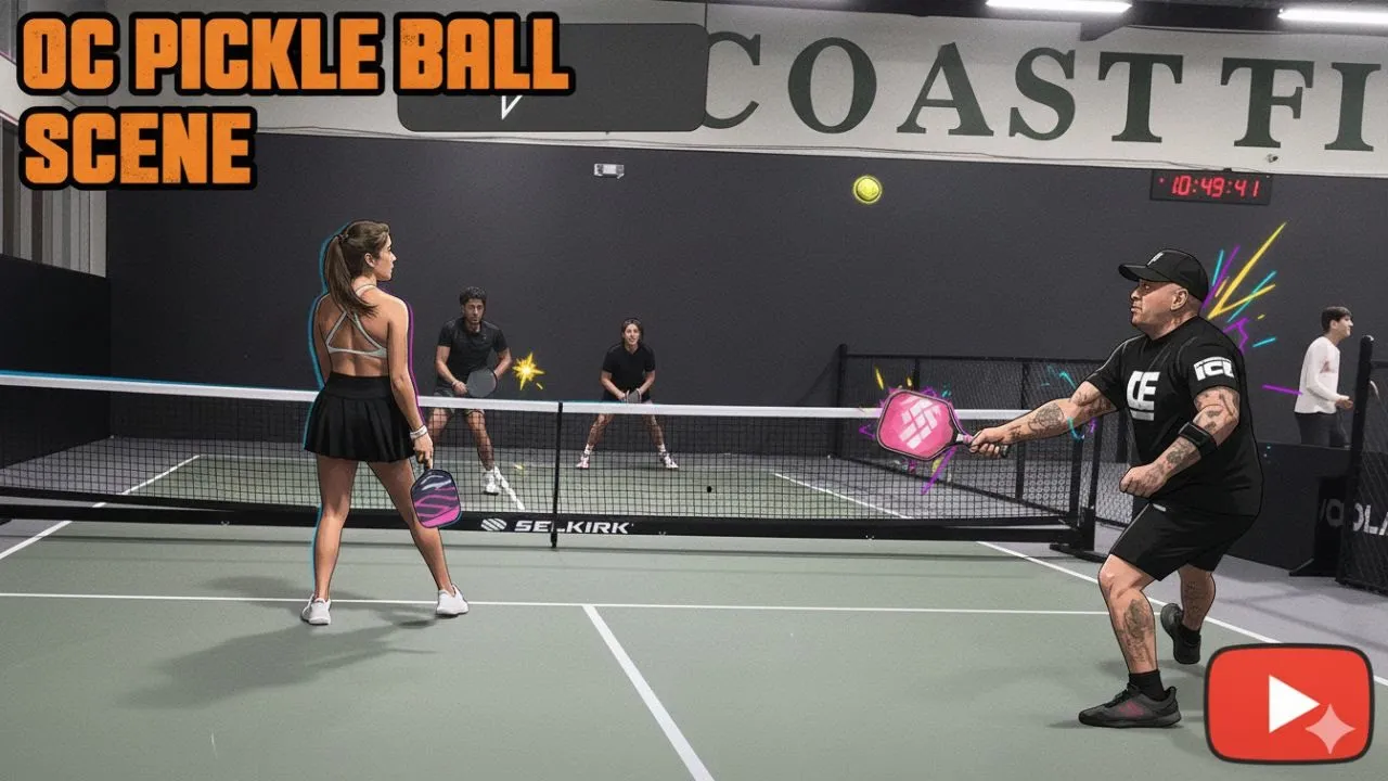 Chris Greenman and Ciara Greenman in close match with Angelo amd Brett 