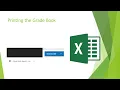 Infinite Campus - Printing the Grade Books
