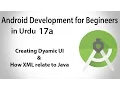 Android Development in Urdu-17a Creating Dynamic Views UI Jahan Numma