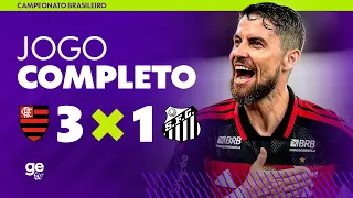 FLAMENGO X SANTOS | AO VIVO E COM IMAGENS | BRASILEIRÃO 2026 | ge tv