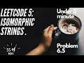 Isomorphic Strings - LeetCode