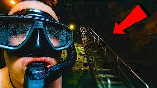 Swimming In The DEEPEST PREHISTORIC CAVE In AMERICA THE DEVILS DEN