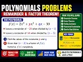 Polynomial Problems - Remainder Factor Theorems