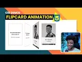 FLIP-CARD 3D ANIMATION with CSS in 7 minutes