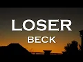 Beck - Loser (Lyrics)