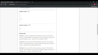 Codechef Count the Holidays Detailed Logic and Solution CodeChef Starters 28