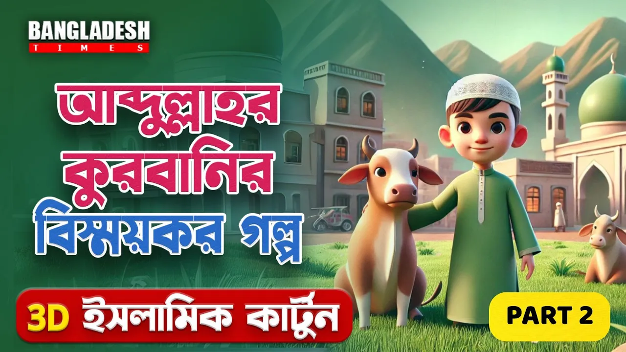 আব্দুল্লাহ কে জ-ই করার কাহিনী |  প্রতিদিনের ইসলামিক কার্টুন