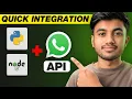 Send WhatsApp Messages using Python WhatsApp API Step-by-Step Guide