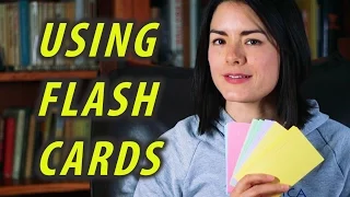 How to use Flash Cards - Study Tips
