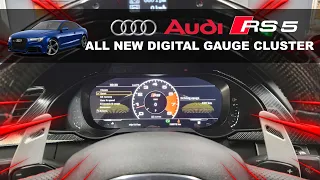 UPGRADING The New OEM Fit Digital Dashboard Gauge Cluster for AUDI A4 S4 RS4 A5 S5 RS5 4x4Shop ca