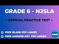 NJSLA Grade 6 Full Practice Test