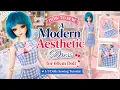 Aesthetic Modern Dress Styling for 60cm Doll BJD Smart Doll