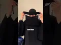 Saudi niqab tutorial niqab @kiranismailabayas  #niqab #hijab #tutorial #allah #islamicvideo #