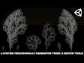 Unity3d Procedural Generation - L-System Procedurally Generated Trees And Editor Tools