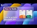 How to Activate Microsoft 365