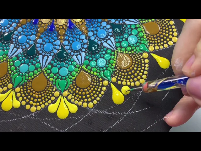 Mandala Dotting Tools Stencil Set of 35 PCS