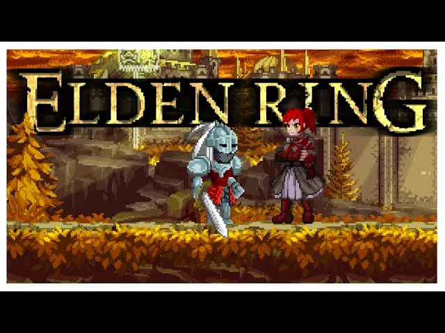 Elden Ring but it's a pixelart indie game