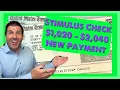 New 1 020 - 2 040 Stimulus Check Introduced