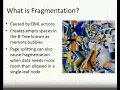 Index Fragmentation in SQL