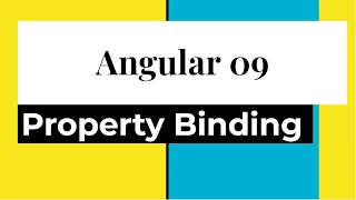 Angular - Property Binding