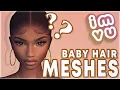 IMVU Tutorial How to Apply Babyhair Meshes - PREY