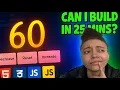 Can I Build a Counter with HTML CSS JavaScript in 25 Minutes The Dev Grind