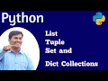 List Set Tuple Dict in Python