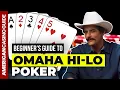 How to play Omaha Hi-Lo Poker Fast Guide for Beginners - POKER SCHOOL EP13