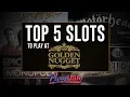 Top 5 Online Slots at Golden Nugget Casino NJ Real Money Slots 20 Free - No Deposit