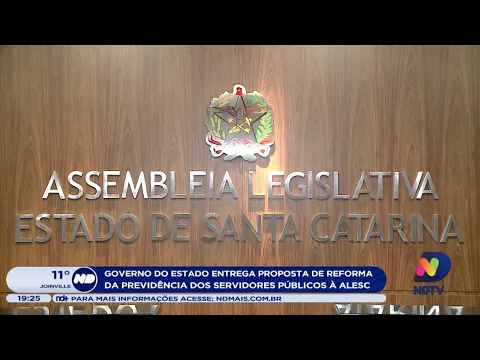 Governo de SC entrega proposta de reforma da previdência dos servidores públicos à Alesc